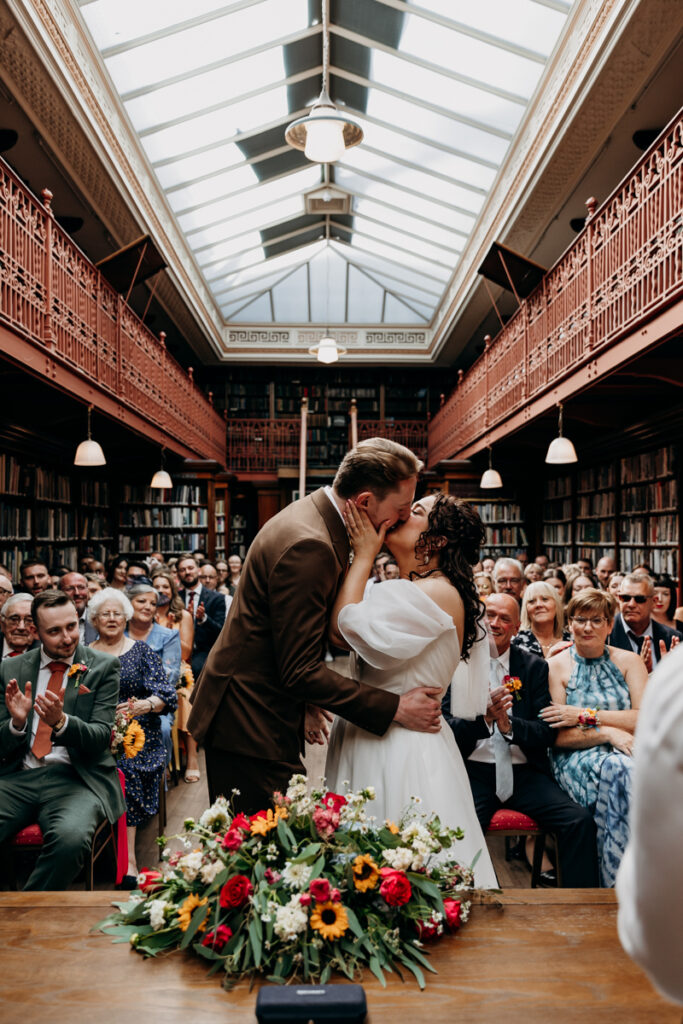 The Leeds Library wedding photography