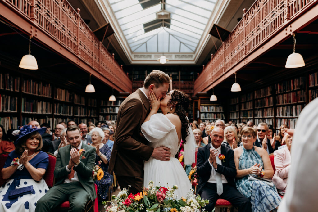 The Leeds Library wedding photography