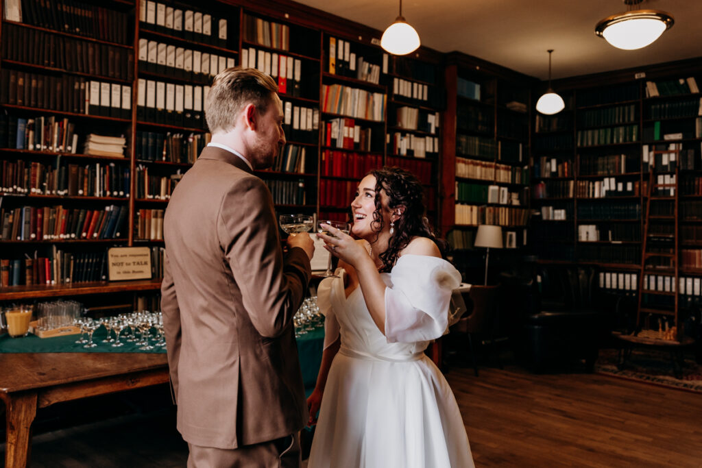 The Leeds Library wedding photography