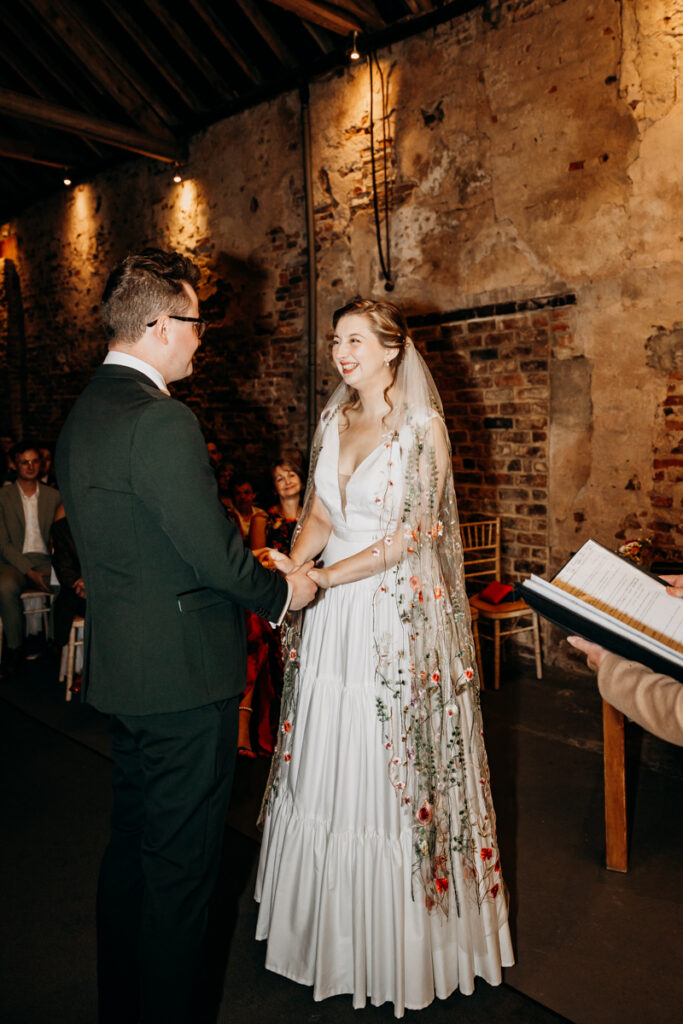 Wedding ceremony at The Normans York