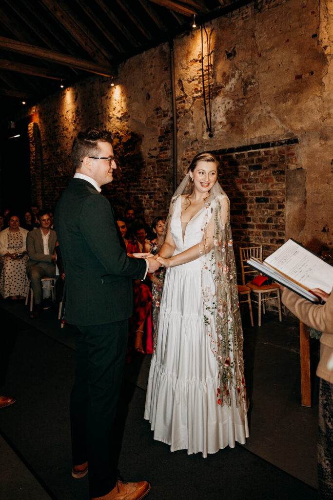 Wedding ceremony at The Normans York