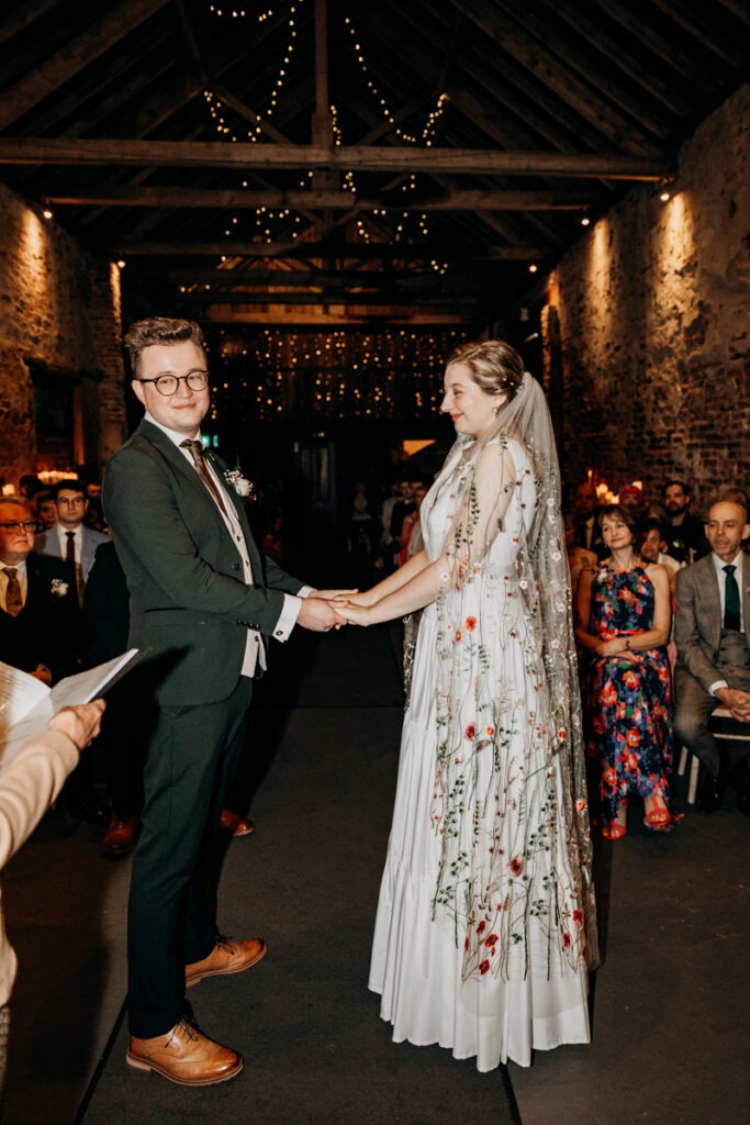 Wedding ceremony at The Normans York