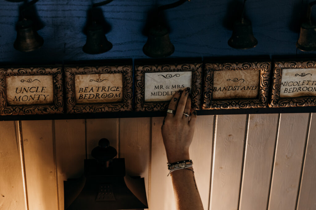 Room names at Thicket Priory