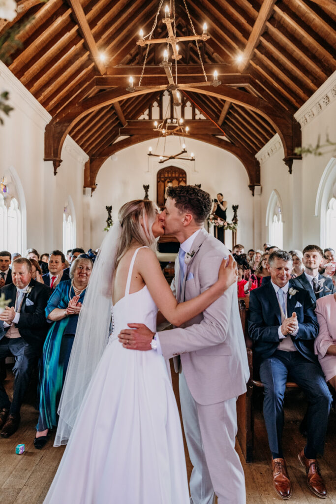 First kiss at Thicket Priory