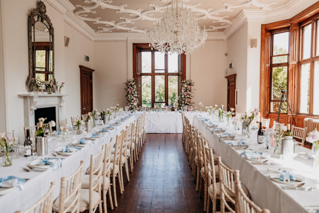 Dining room at Thicket Priory
