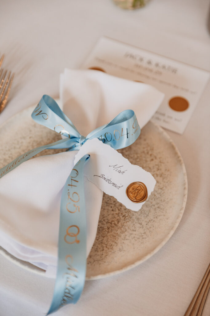 Table places at Thicket Priory