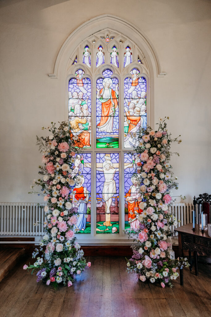 Flowers at The Chapel at Thicket Priory