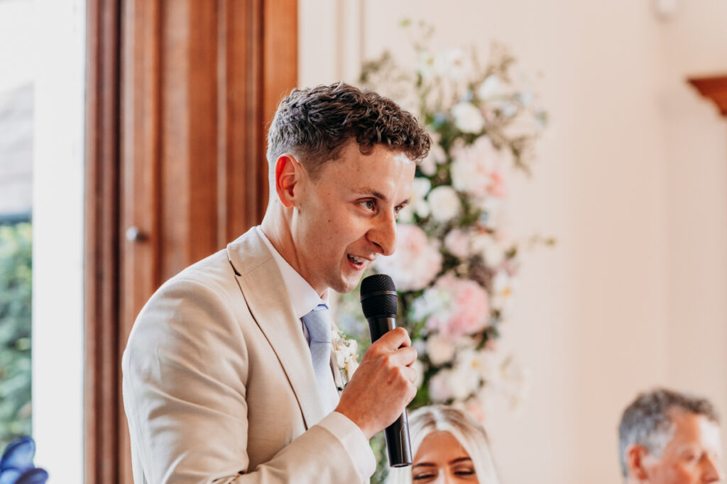 Groom's speech at Thicket Priory