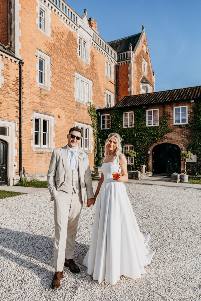 Golden hour at Thicket Priory
