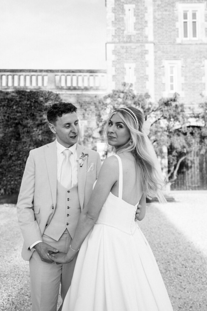 Couple's shoot at Golden Hour at Thicket Priory