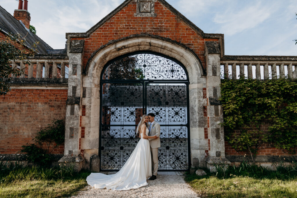 Couple's shoot at Golden Hour at Thicket Priory