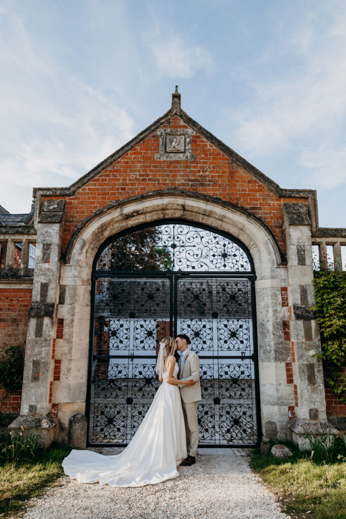 Bride and Groom at Thicket Priory