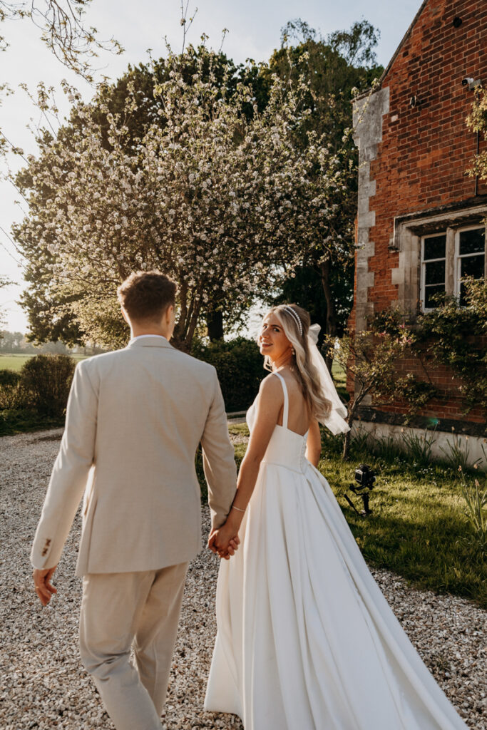 Golden hour at Thicket Priory