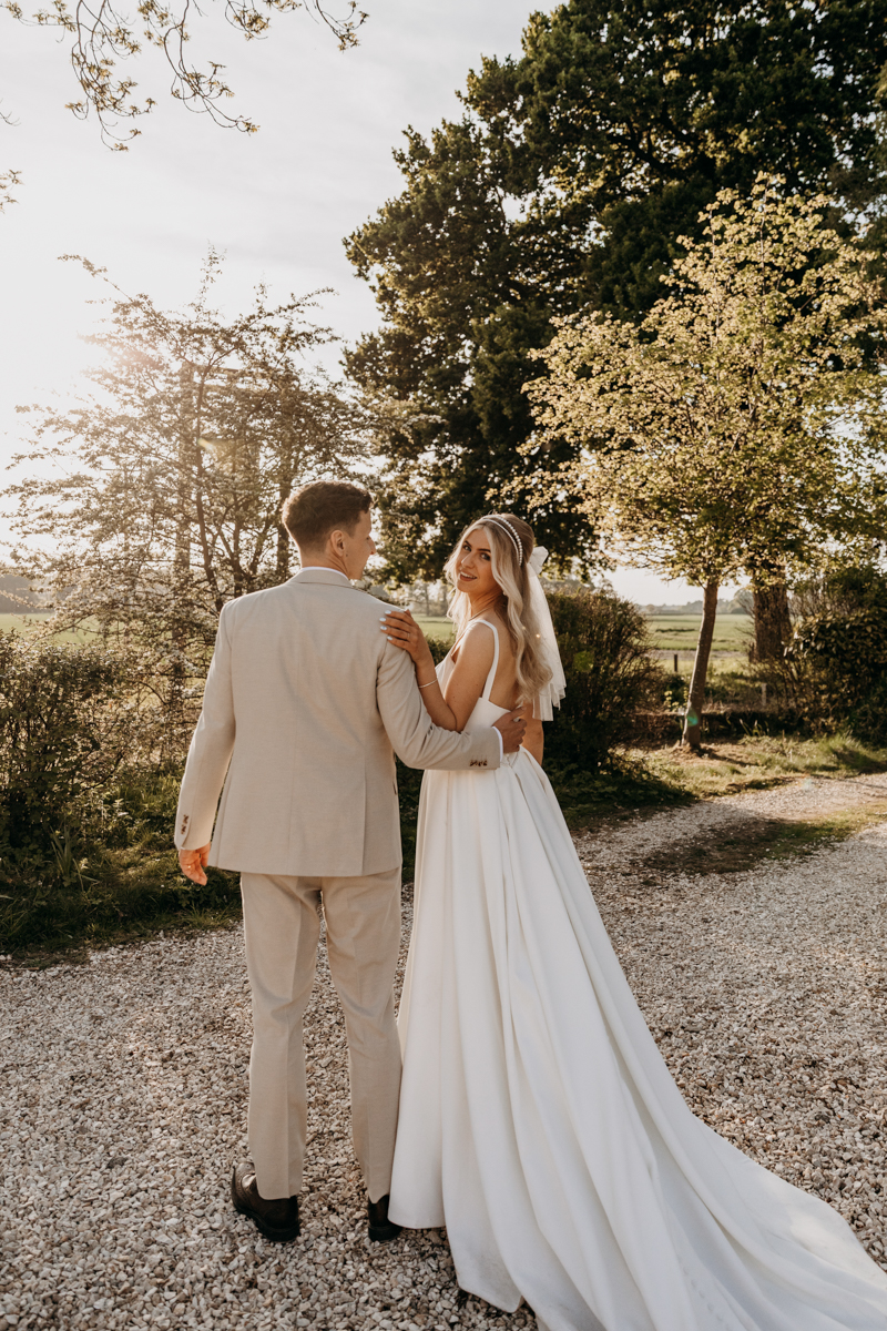 Golden hour at Thicket Priory