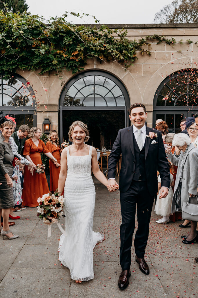 Confetti at Middleton Lodge