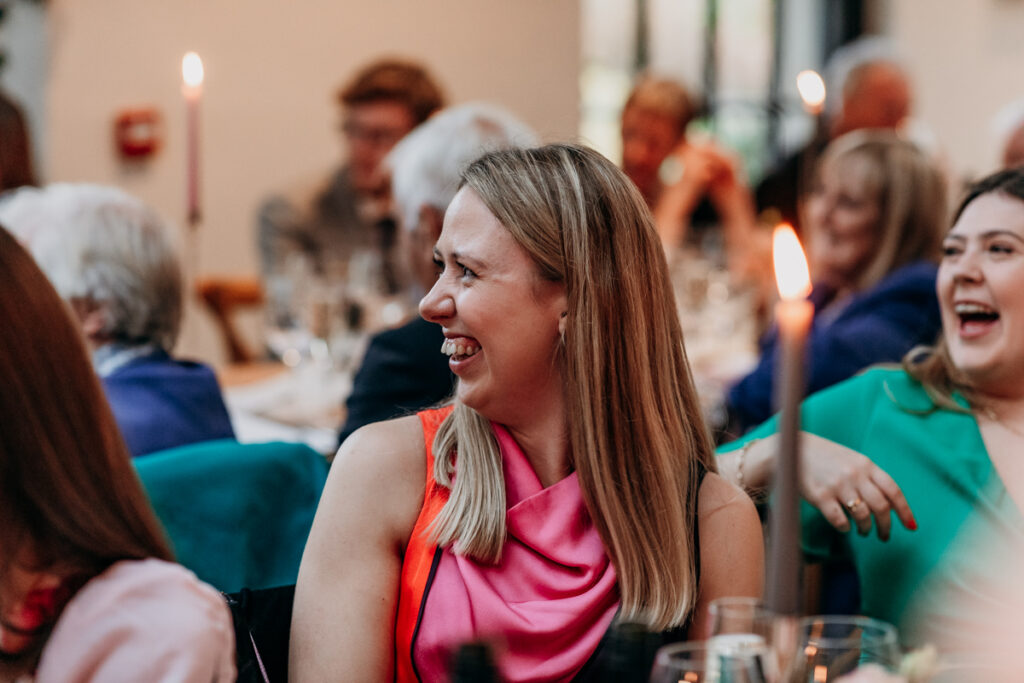 Guests laughing at Middleton Lodge