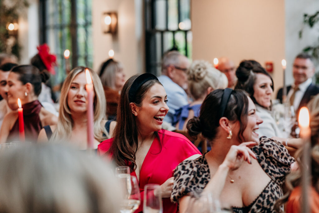 Guests laughing at Middleton Lodge