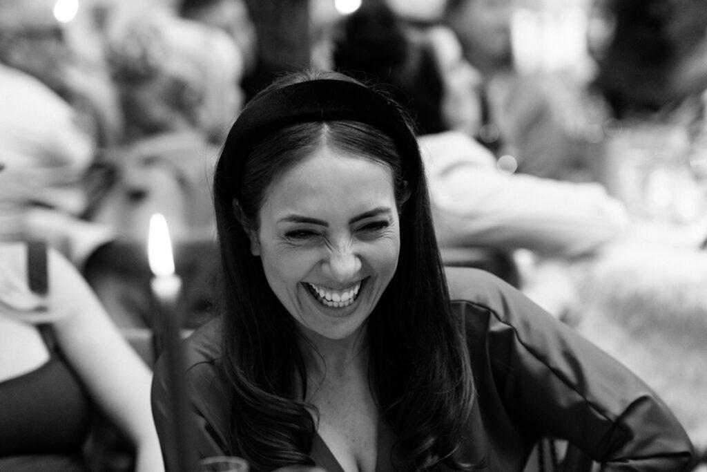 Guests laughing at Middleton Lodge