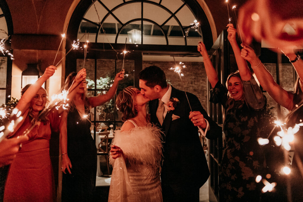 Sparkler shot at Middleton Lodge