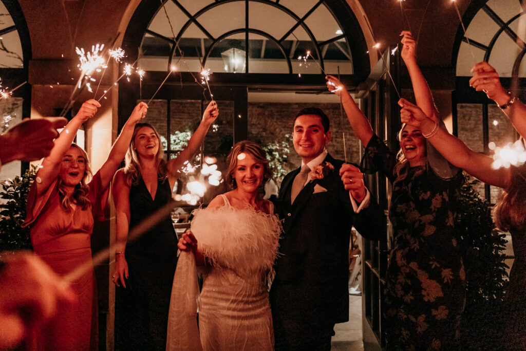 Sparkler shot at Middleton Lodge
