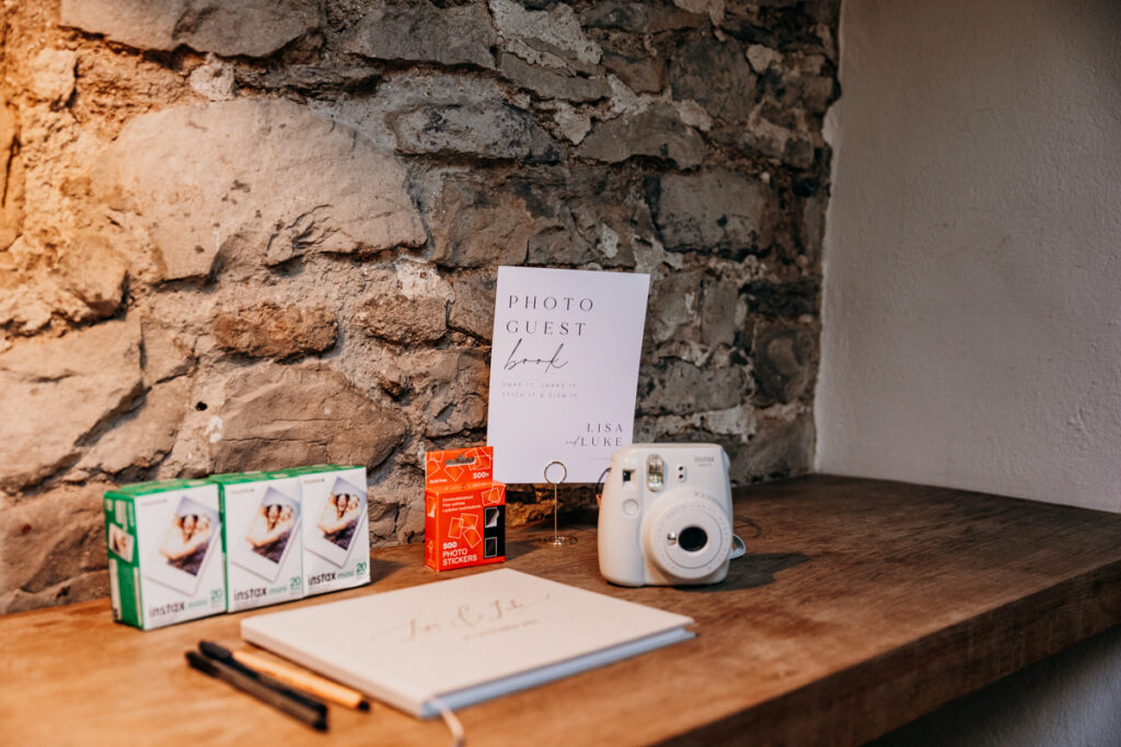 Instax camera at Middleton Lodge